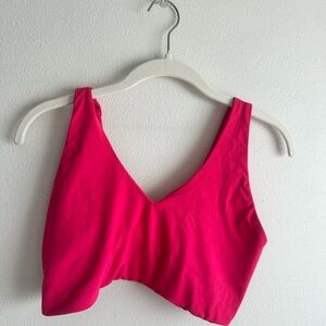 Aerie Hot Pink Sports Bra